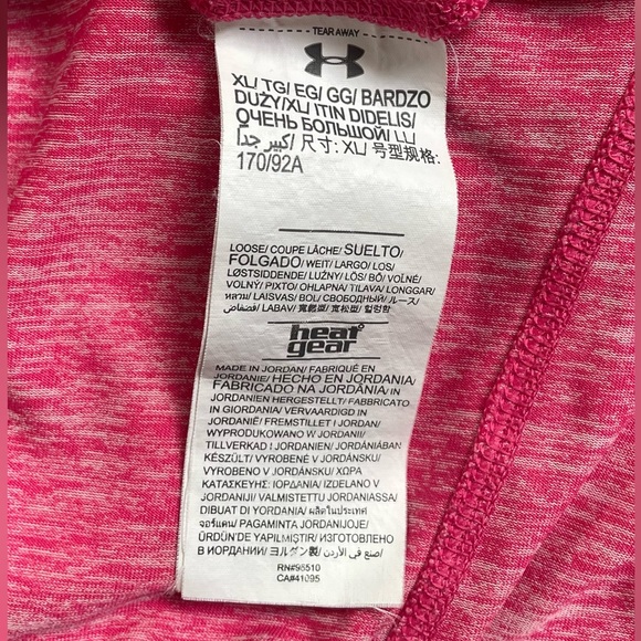 Women’s Under Armour Half Zip Sweater Jacket Heat Gear Sportswear Size XL - Picture 5 of 6
